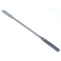 A2Z Scilab Double Ended Lab Spatula Square & Round End 7" Stainless Steel A2Z-ZR101